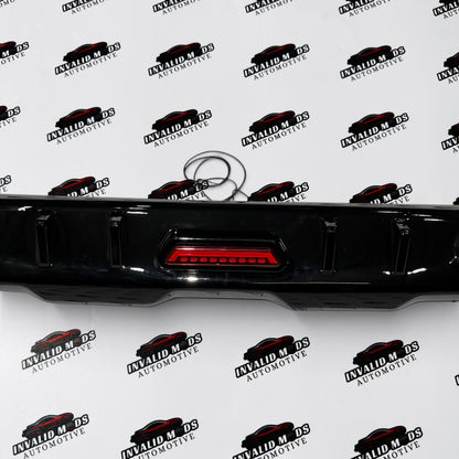 Suzuki Brezza Rear Diffuser with Dummy Exhaust Tips | (2022 Onwards)