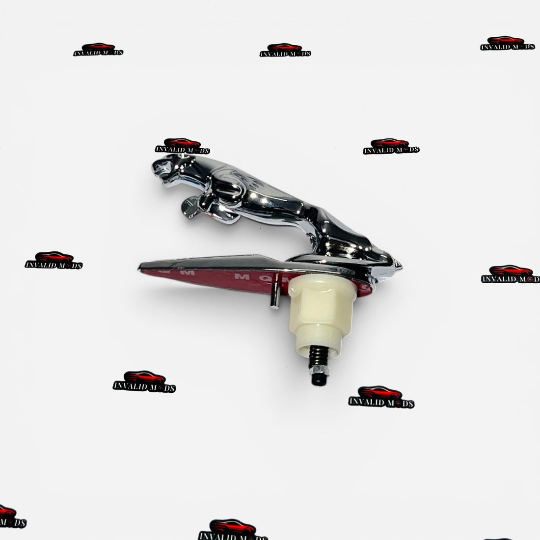 Jaguar Hood Emblem | OEM-Style Chrome Finish Replacement Logo