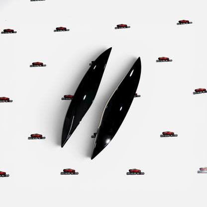 Maruti Suzuki Swift Type 3 Headlight Eyelids | Gloss Black Headlamp Eyebrows | Fits 2018+ Models