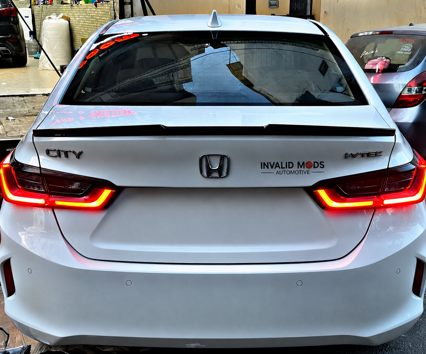 Honda city 2021–2025 ABS Lip Spoiler – Aftermarket Rear Boot Upgrade