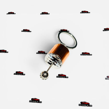 Gearbox Style Keychain | Functional Mini Gear Shifter Keychain