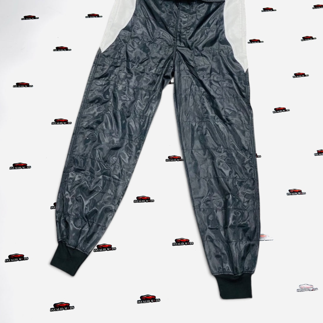 OMP Racing Suit – Black & White Dual-Tone Fire-Resistant Motorsport Gear