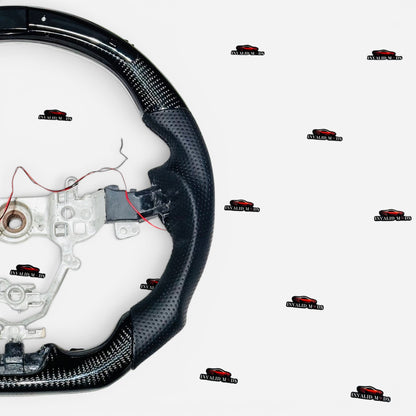 Maruti Suzuki Swift Carbon Fiber Steering Wheel with LED Rev Lights | Premium Sport Upgrade