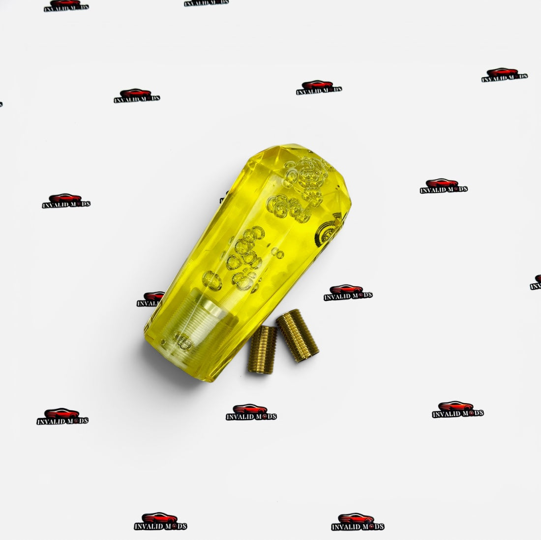 Bubble Crystal Cut Gear Knob Universal | Invalidmods