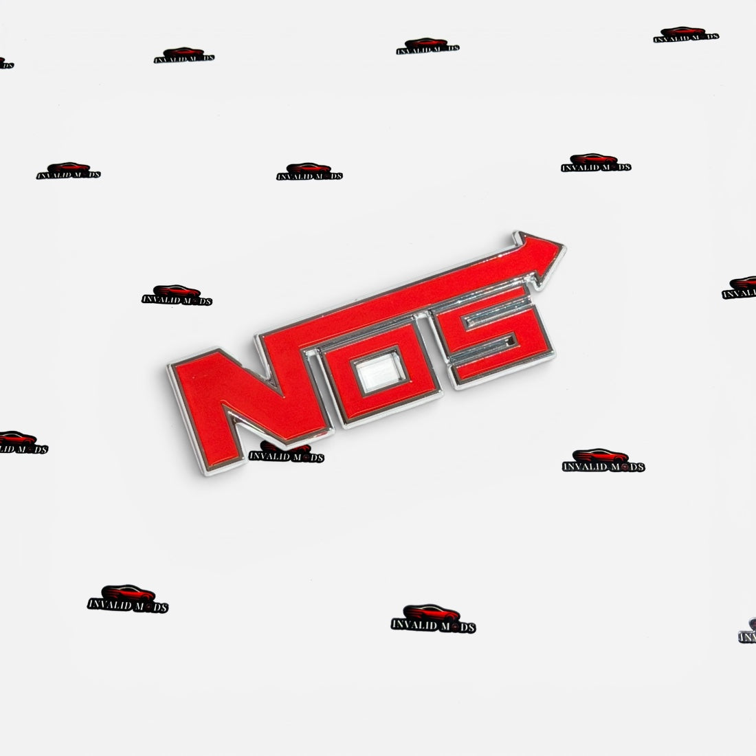 NOS Car Stickers | Sporty Racing Decals for All Cars | Multi-Color Options