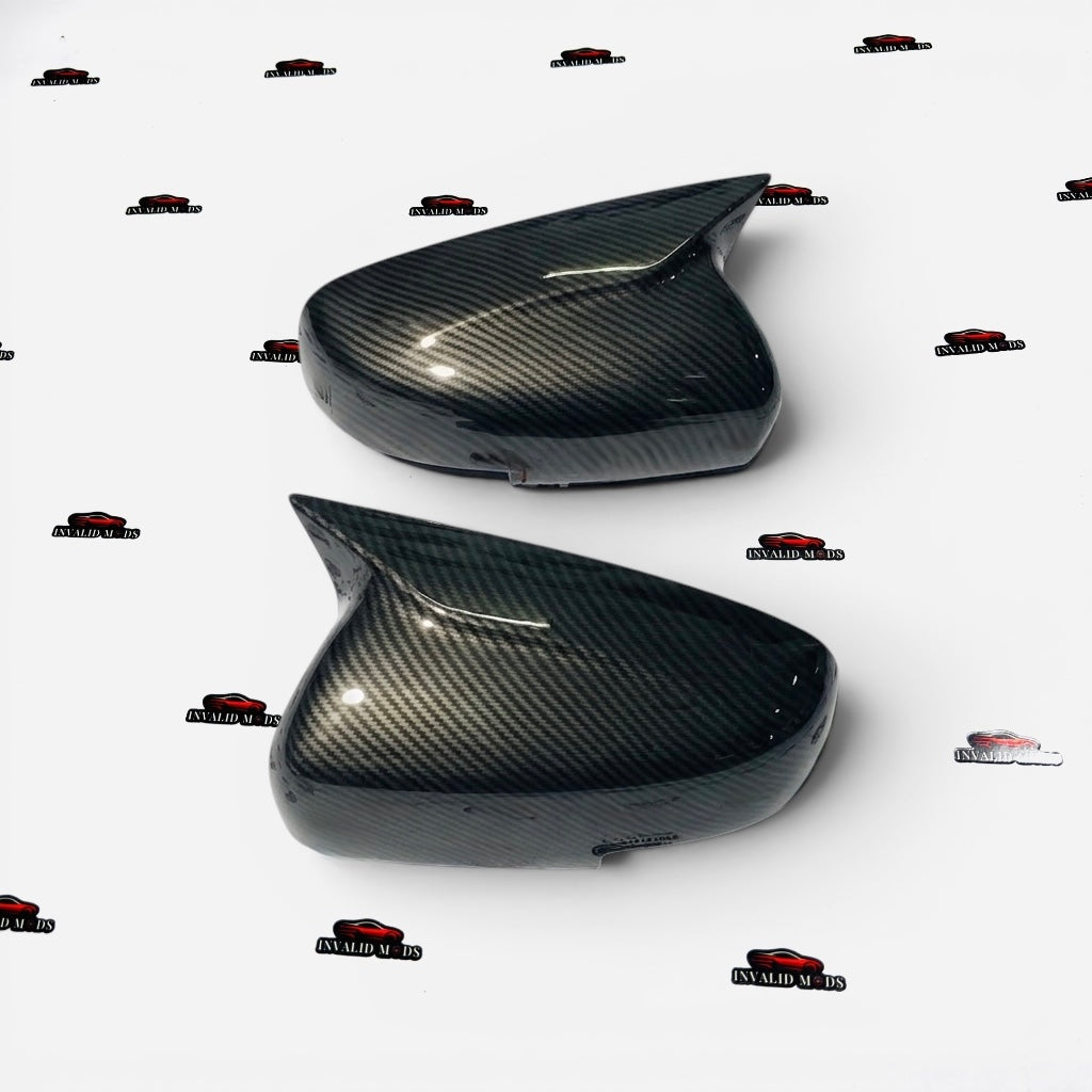 Swift | Ignis | Baleno | Glanza | Dzire| s-presso | Celerio | Batman Style Mirror Covers ( 2018+ models)