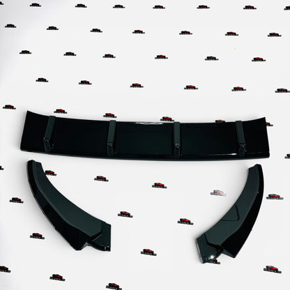 3-Piece Front Splitter for VW Virtus & Skoda Slavia – Aftermarket Body Kit Upgrade