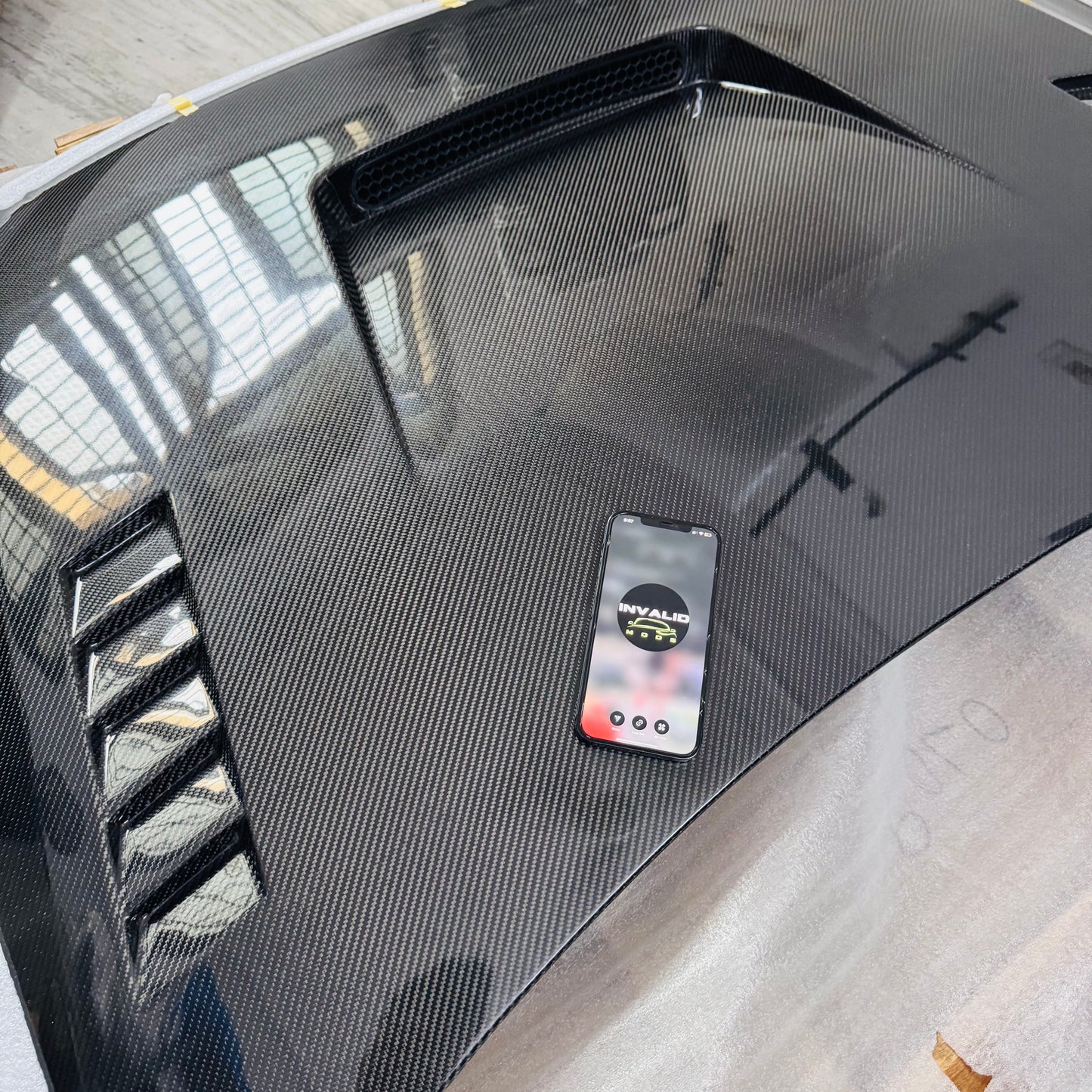 Volkswagen Polo Carbon Fiber Alpha Hood