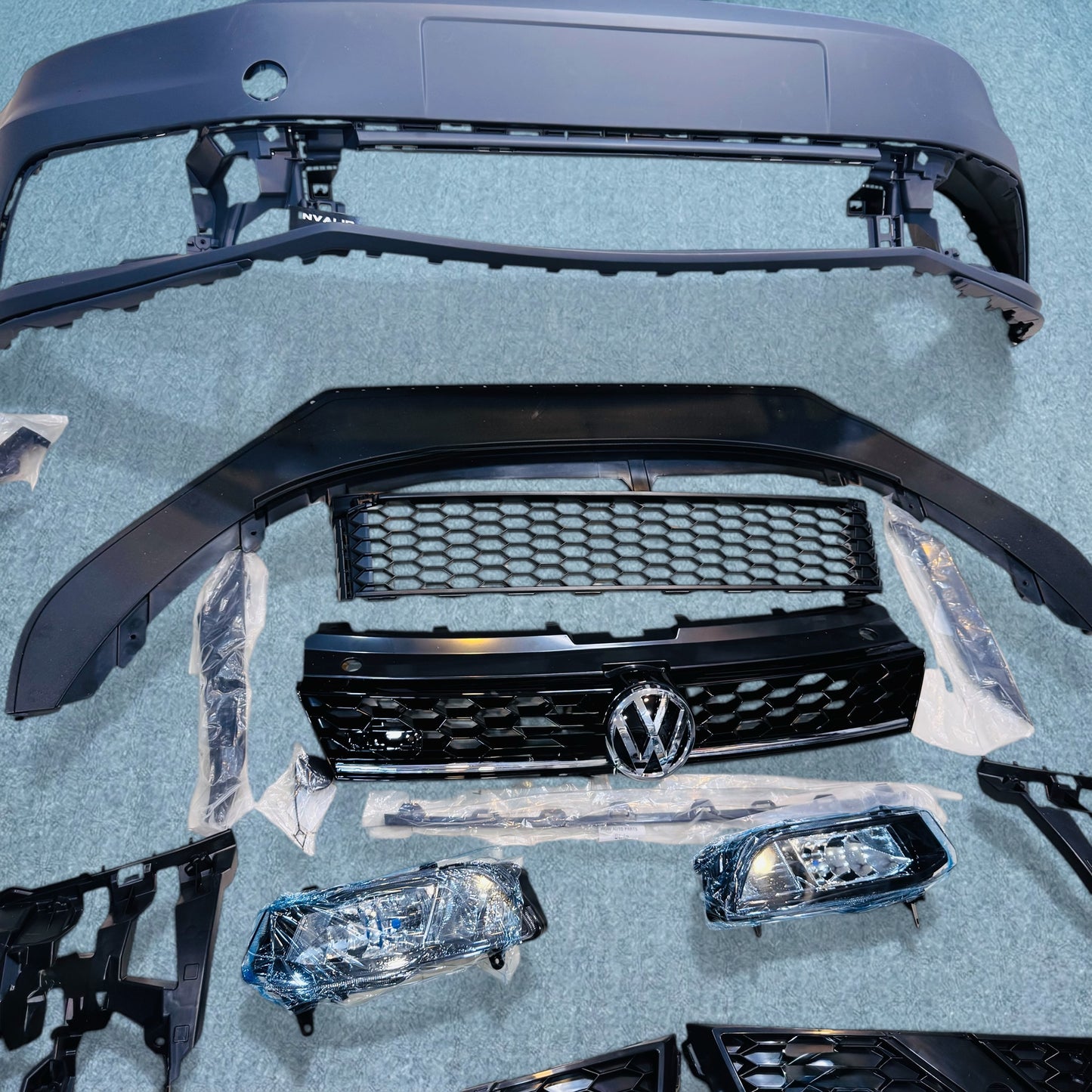 Volkswagen Polo GT Body Kit (2010–2020) – Unpainted ABS Aftermarket Full Kit