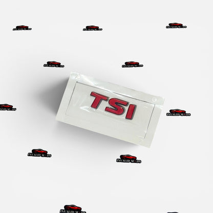 TSI Rear Emblem Sticker | OEM-Type Badge in Multiple Colour Options