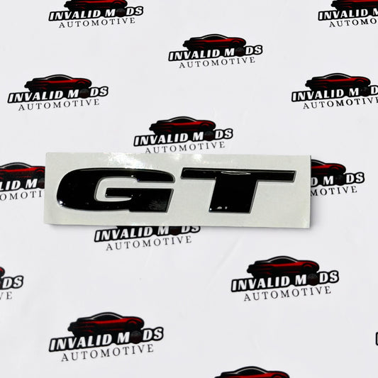 GT Emblem for Cars | Premium OEM-Inspired Badge
