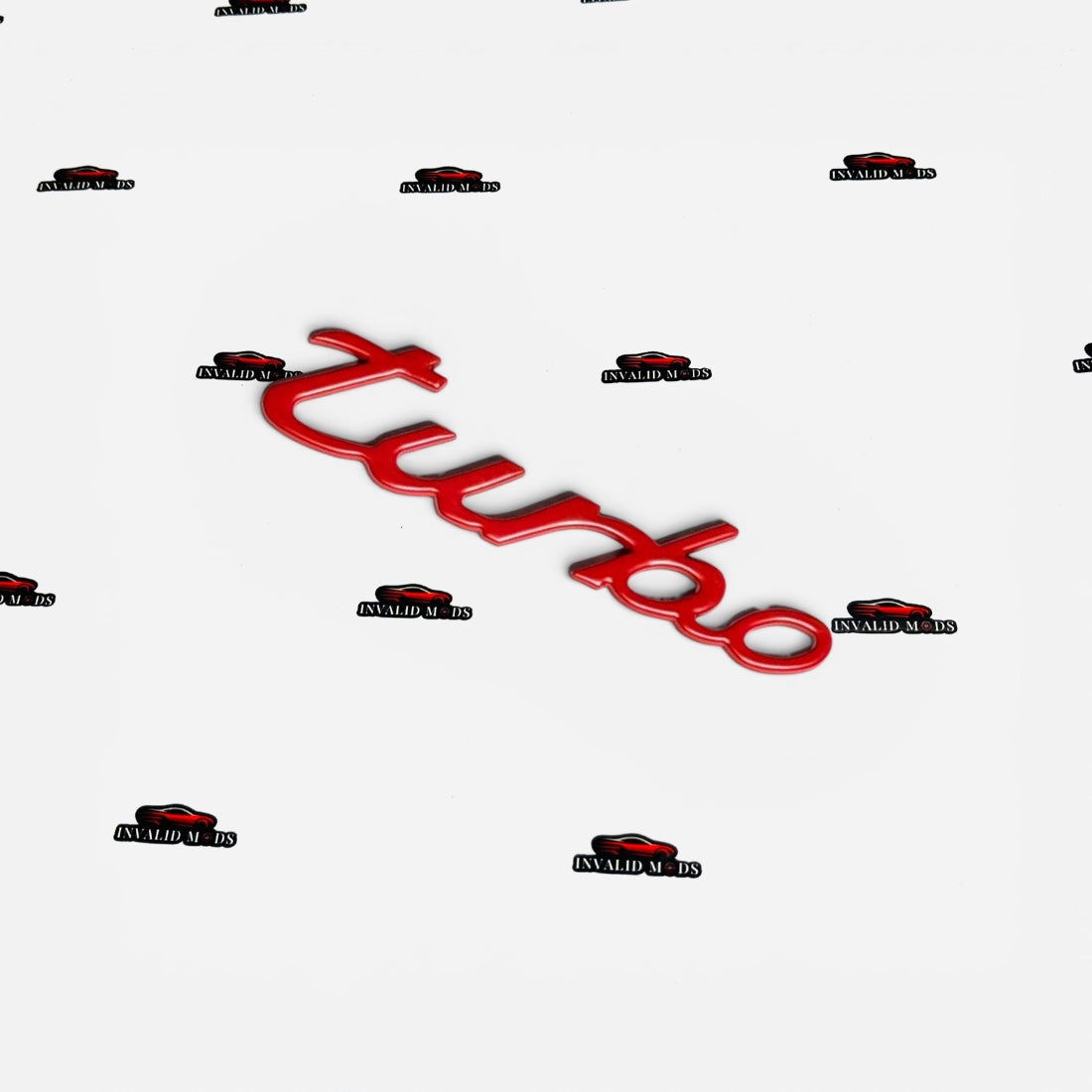 Turbo Car Exterior Badge Emblem | Universal Performance Style Logo