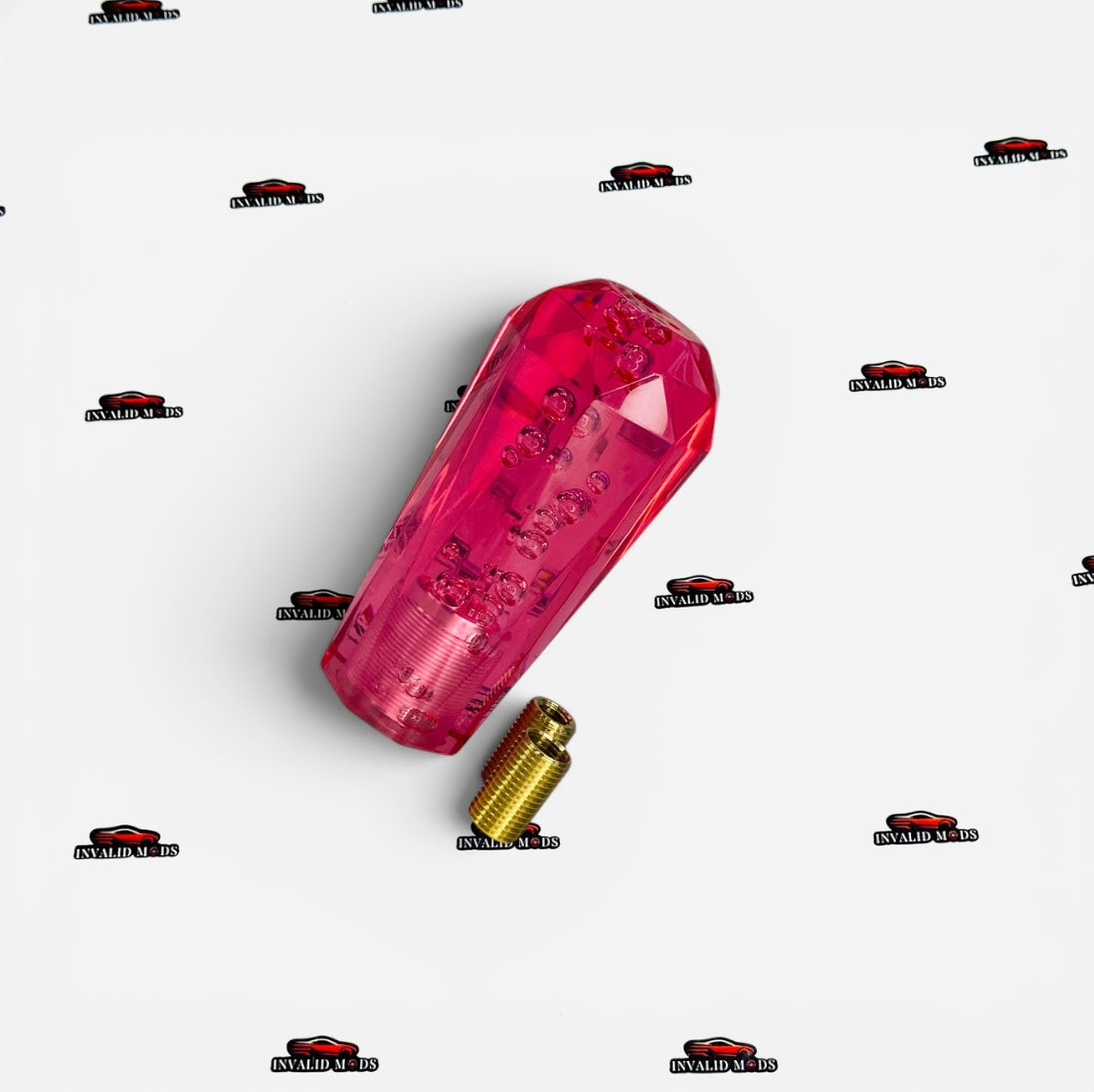 Bubble Crystal Cut Gear Knob Universal | Invalidmods