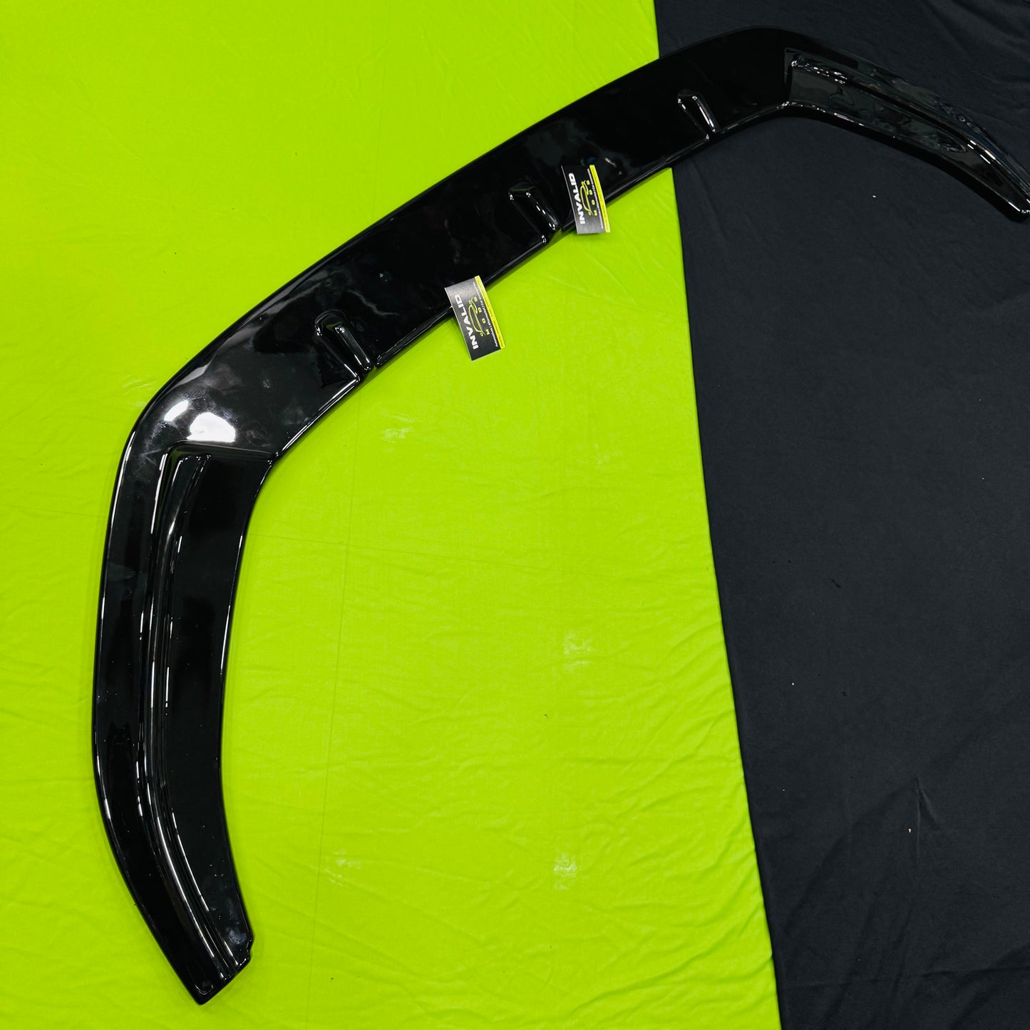 VW Virtus & Skoda Slavia Front Splitter – Single Piece Aftermarket Bumper Lip Extension