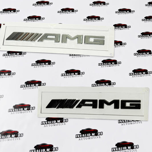 Mercedes-AMG Rear Trunk Logo | OEM-Design Premium Finish Emblem