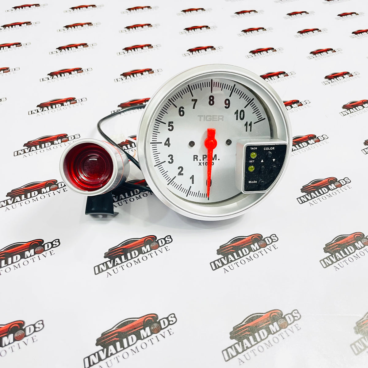 Tiger RPM Tachometer Gauge – Universal Racing Performance Meter