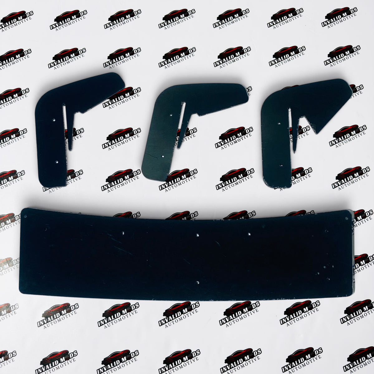 VW Polo 3-Fin Rear Bumper Diffuser | Premium ABS Quality (2014+ Models)