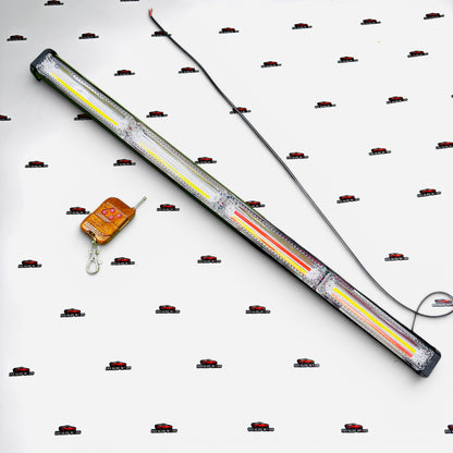 Remote Controlled Bar Flasher (3 In 1) | 24 Inch