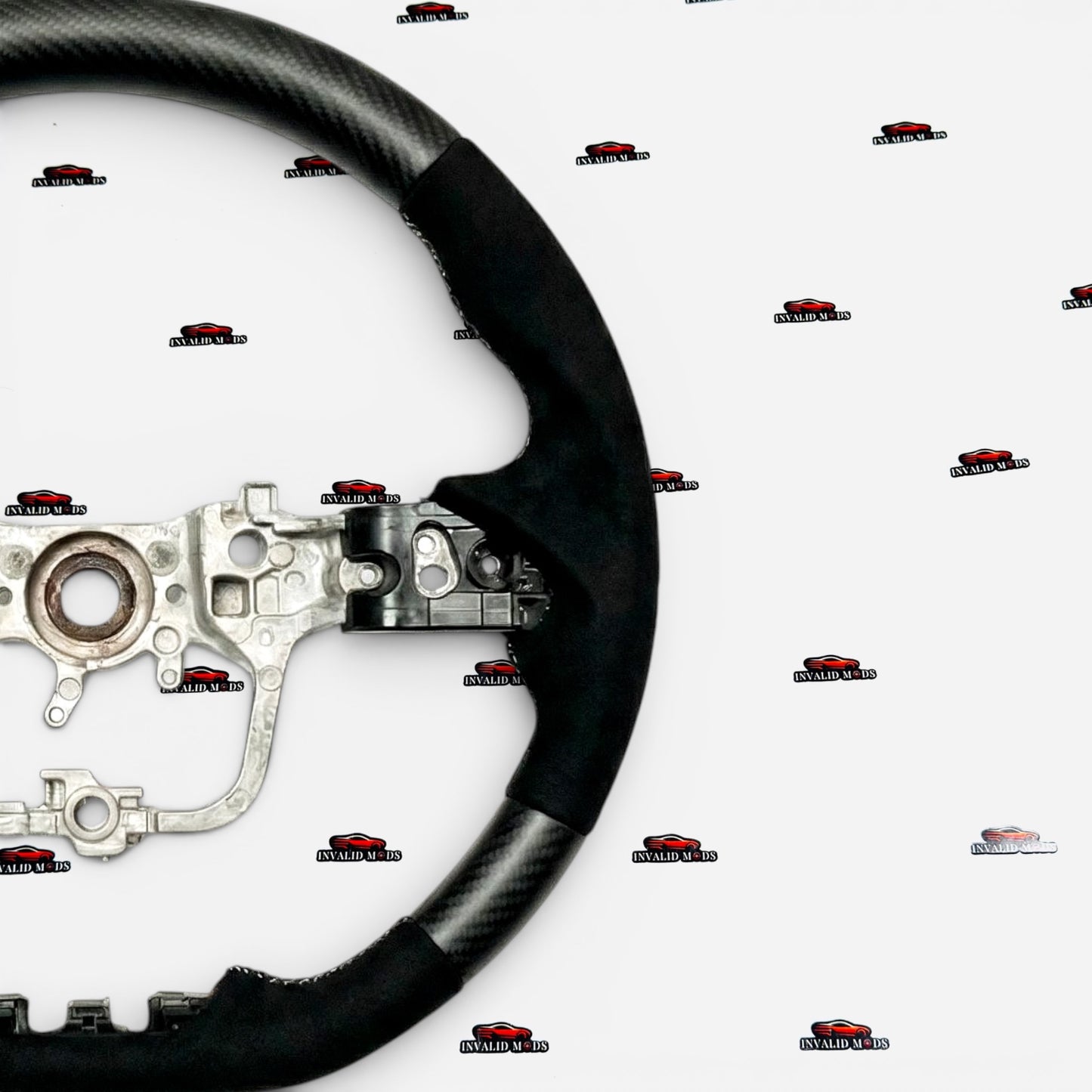 Toyota Innova Hycross Alcantara & Carbon Steering Wheel | Premium Sport Interior Upgrade