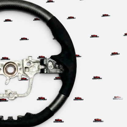Toyota Innova Hycross Alcantara & Carbon Steering Wheel | Premium Sport Interior Upgrade