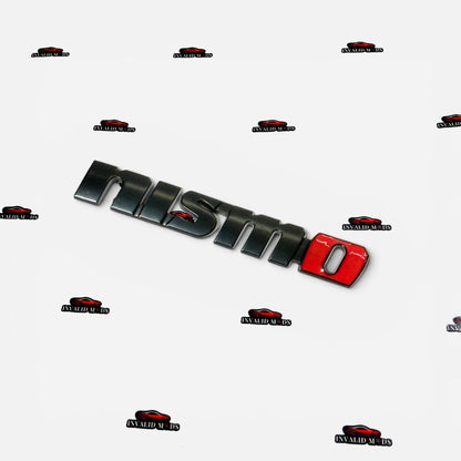 NISMO Rear Emblem Badge | Performance Styling Logo for Cars