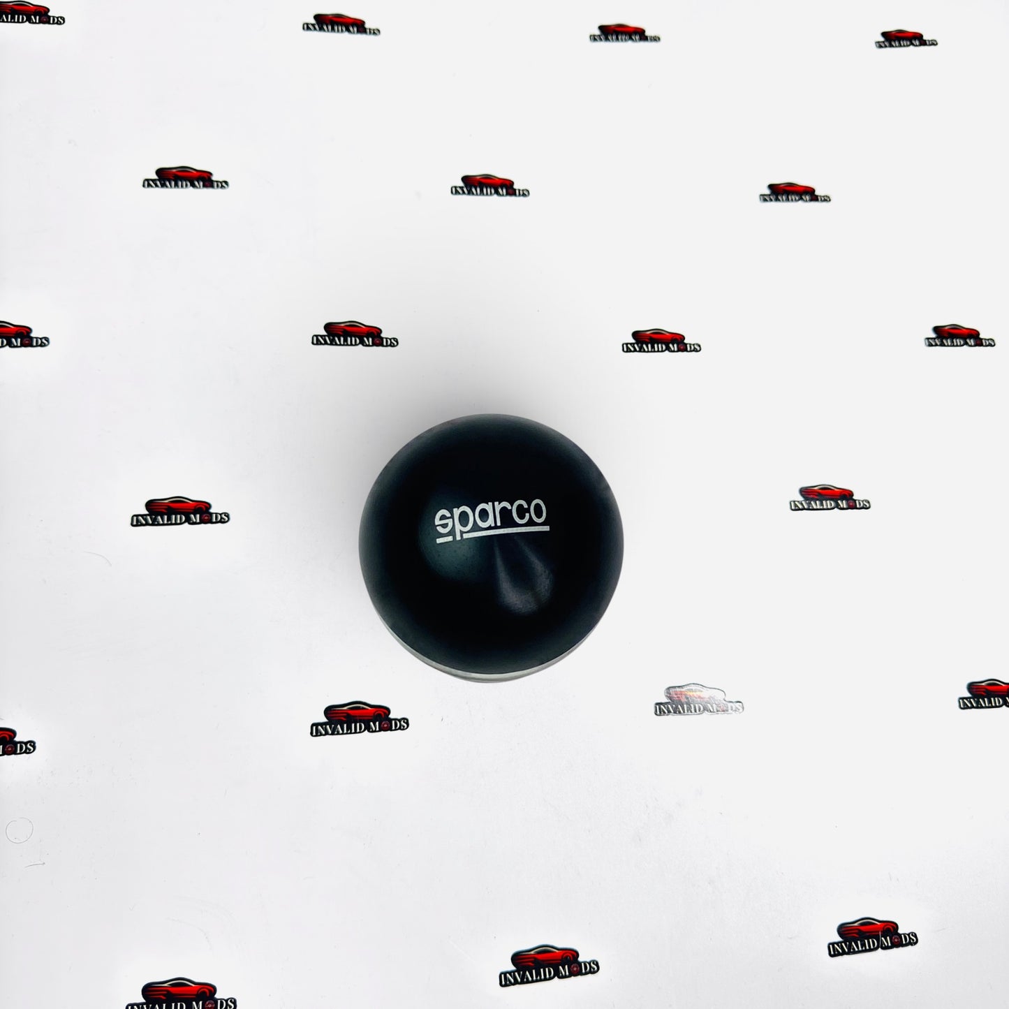 Sparco Round Gear Shift Knob – Universal Aftermarket Manual Car Shifter Handle