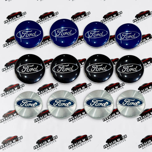 Ford Wheel Center Caps Set of 4 | Outer Diameter (54 mm)