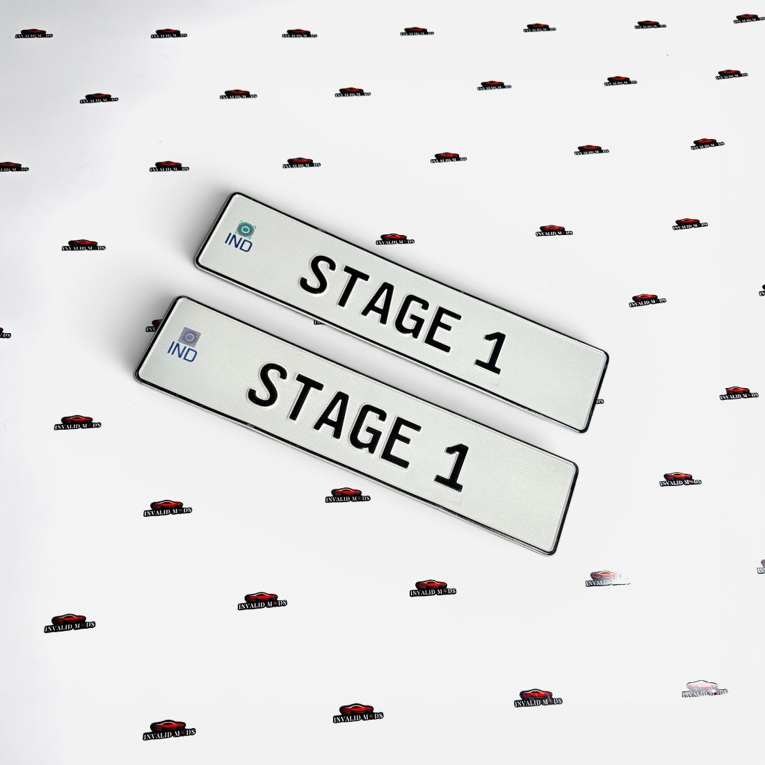 Universal Magnetic Number Plate | Removable Reflective License Plate with Strong Magnetic Mount
