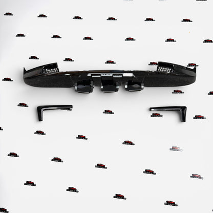 Land Rover Defender Front Splitter | Gloss Black Aerodynamic Front Lip Kit