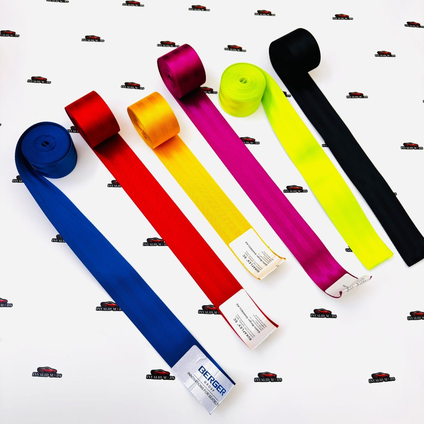 Universal Car Seat Belt Set | Premium Quality Safety Belts