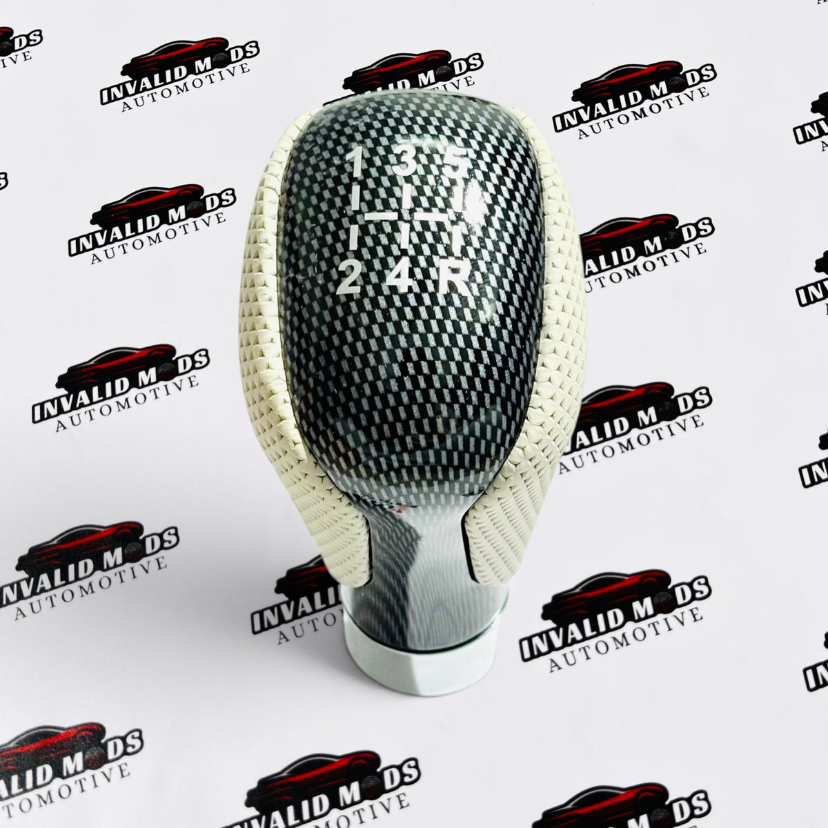 MOMO Leather Finish Gear Knob | Universal Manual Gear Shifter