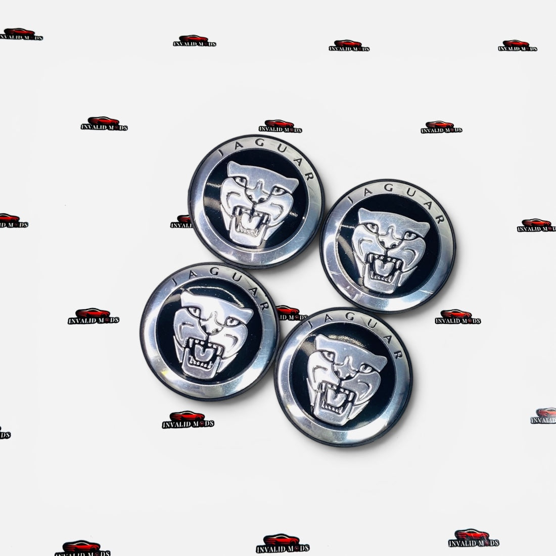 Jaguar Wheel Center Caps | Premium OEM-Style Replacement Set of 4