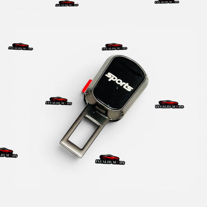 Universal Heavy-Duty Seat Belt Clips | Premium Metal Buckle Car Safety Locks