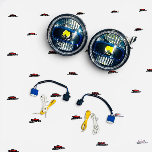 Mahindra Thar LED Projector Headlights | Plug & Play Aftermarket Headlamp Upgrade with DRL