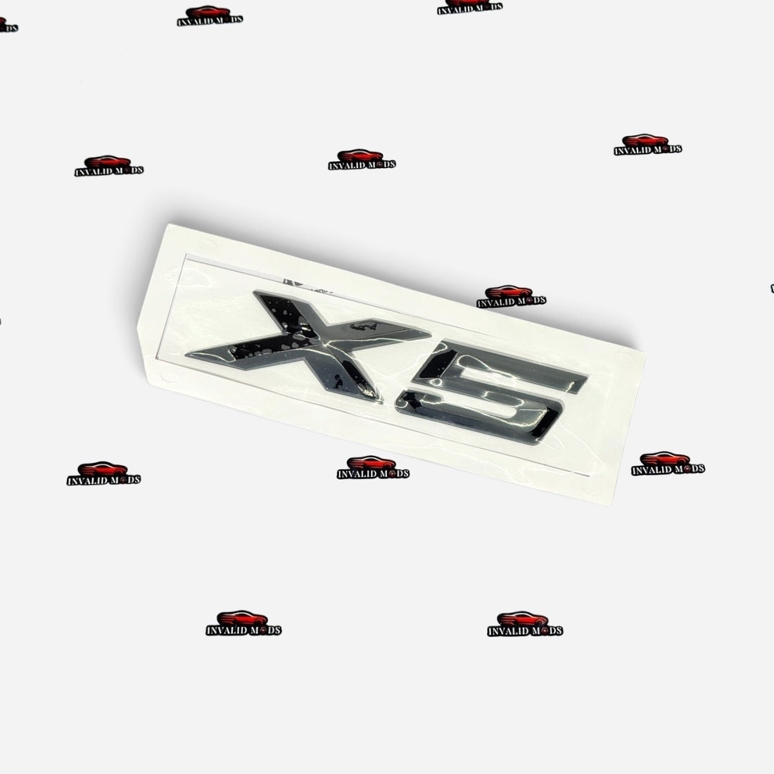 BMW X Series Rear Emblems | OEM Style Badge | Compatible with X1, X2, X3, X4, X5, X6 & X7