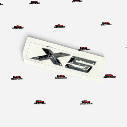 BMW X Series Rear Emblems | OEM Style Badge | Compatible with X1, X2, X3, X4, X5, X6 & X7