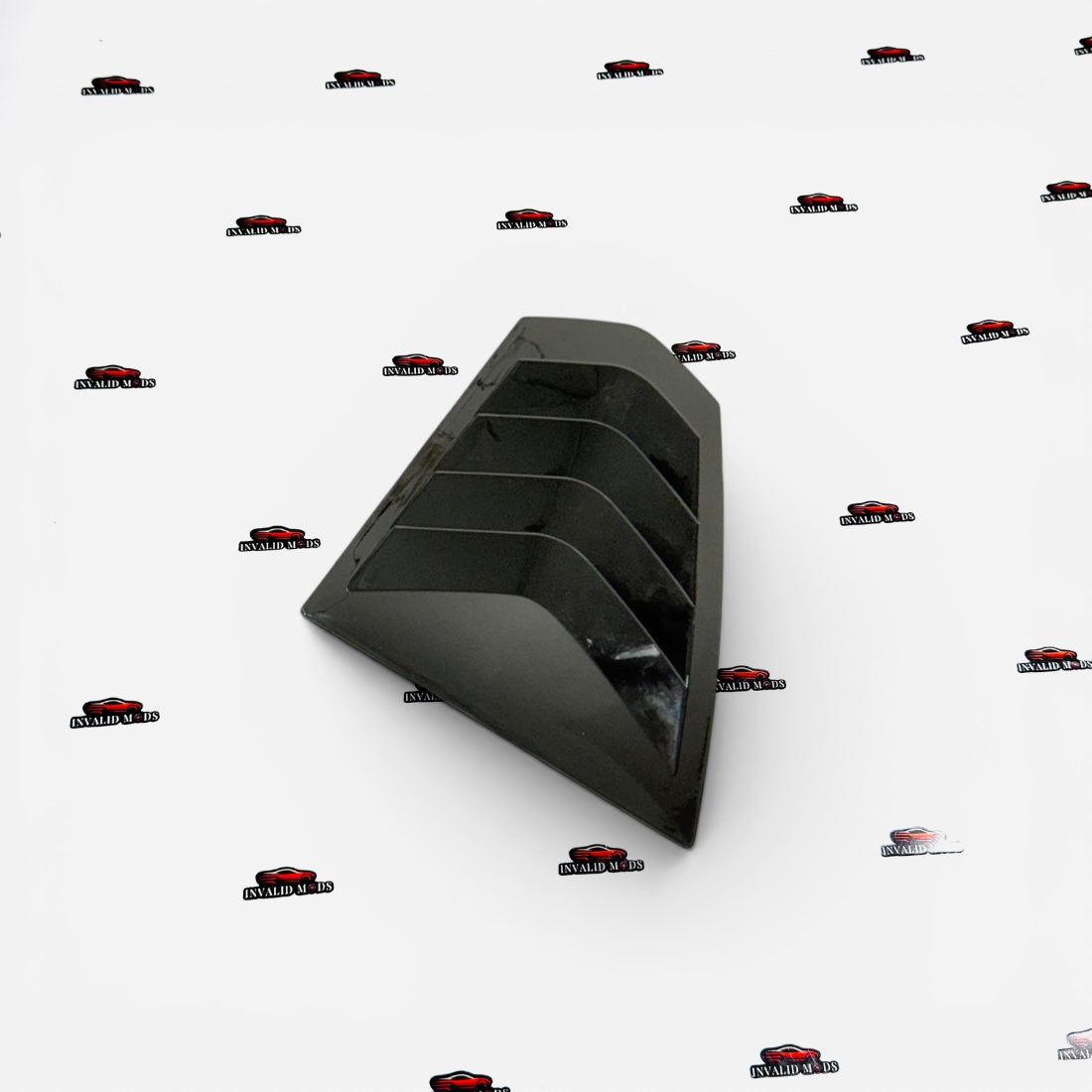 BMW 5 Series G30 Side Window Louvers | Gloss Black Rear Quarter Window Covers