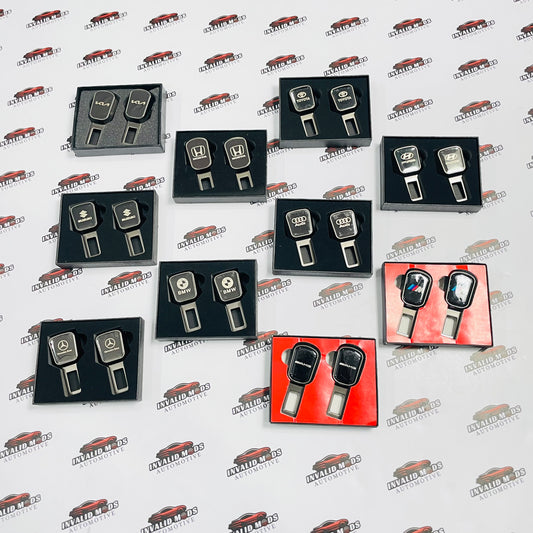 Seat Belt Buckle Clips (Pair) | Fits BMW,Mercedes,Audi,Toyota,Honda,Suzuki,Hyundai & kia