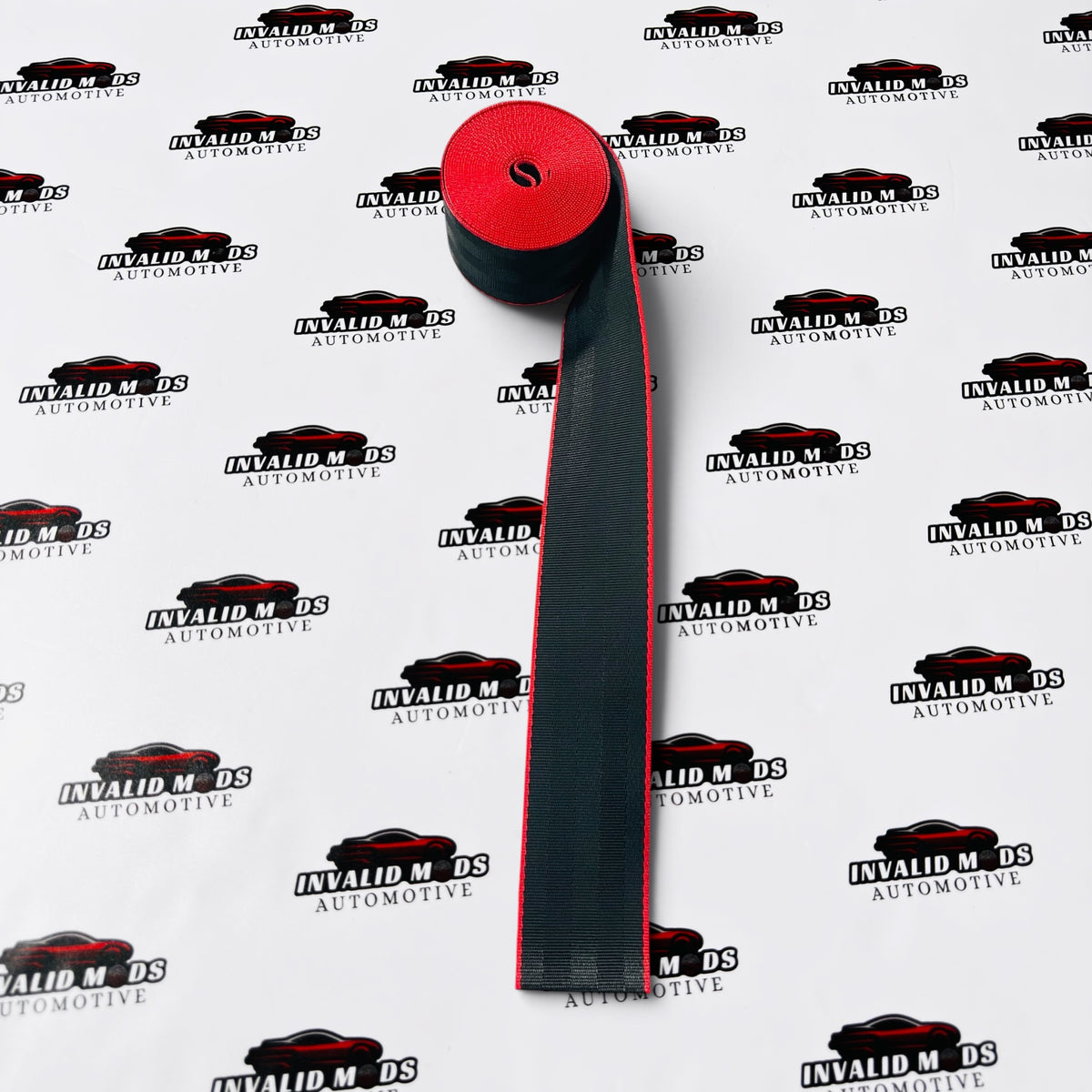 Plain Black Seat Belts with Strap Design (Pair) | Universal Seat Belts