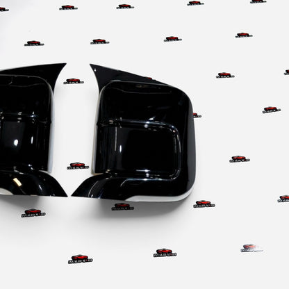 Mahindra Thar Batman Style Side Mirror Covers | Gloss Black ABS