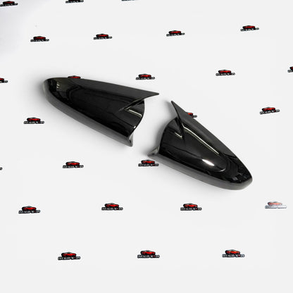 Hyundai i20 MK3 Side Mirror Covers Set of 2 | Gloss Black Mirror Caps | Compatible with 2020+