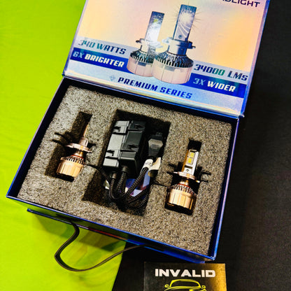 Trexer 340 Watts LED Headlight Bulbs