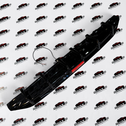 VW Virtus 6-Fin Rear Diffuser with Brake Light