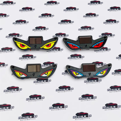 Evil Eye LED Car Window Light | Solar & USB Rechargeable