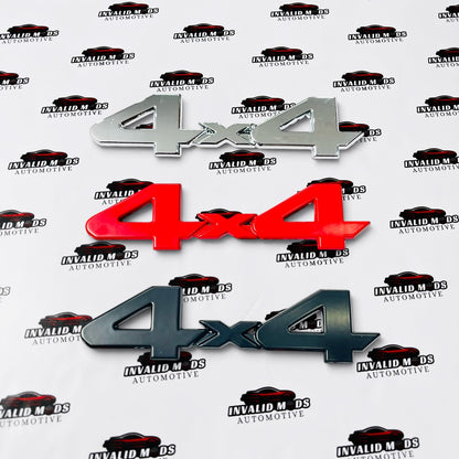 4x4 Off-Road Stickers for Cars & SUVs | Premium Quality Embelm
