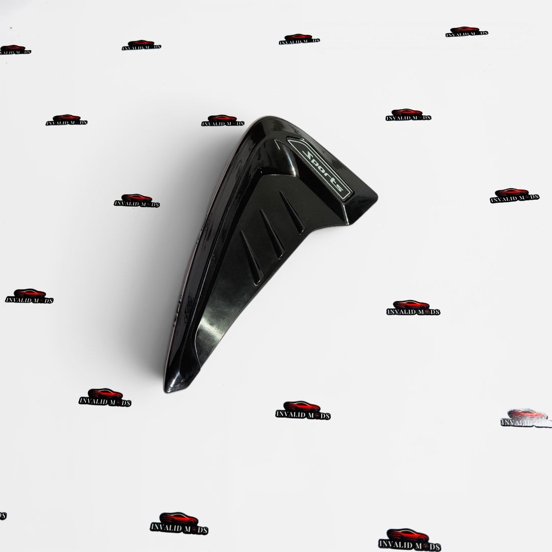 Universal Car Air Flow Decorative Side Vent Set of 2 | Sporty Exterior Styling Trim