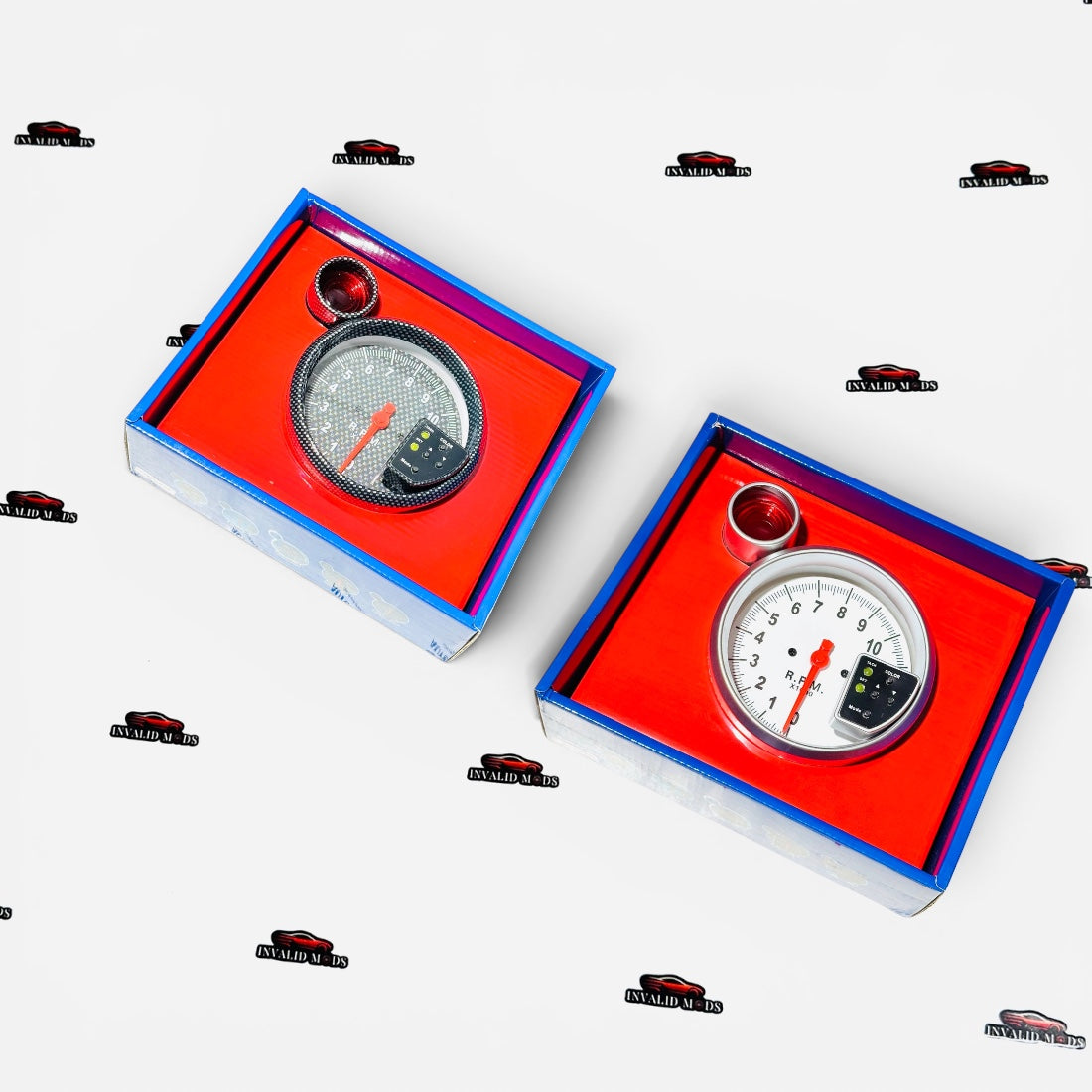 Tiger RPM Tachometer Gauge – Universal Racing Performance Meter