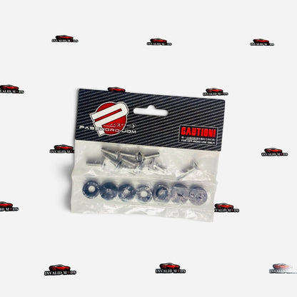 Universal JDM Aluminum Fender Washer & Bolt Set – 10-Piece Multi-Color Kit