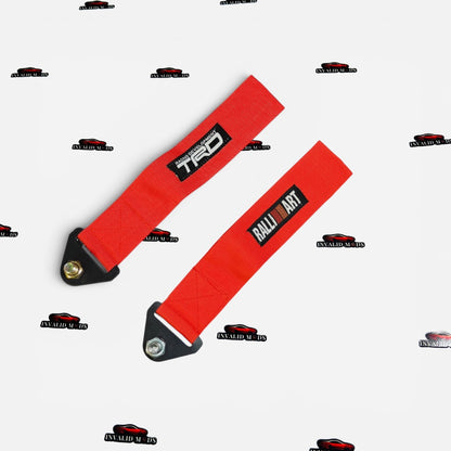 TRD Universal High-Strength Tow Strap – Heavy-Duty Tow Belt for Front & Rear Recovery
