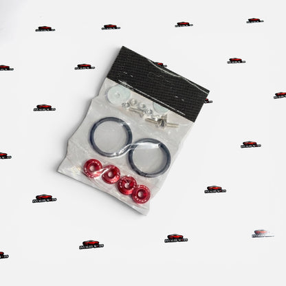 Universal Quick Release Bumper Fasteners Kit | Car Bumper & Trunk Mount Clips
